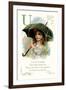 U is for Umbrella-null-Framed Art Print