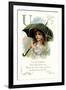 U is for Umbrella-null-Framed Art Print