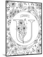 U is for Ursinia-Heather Rosas-Mounted Art Print