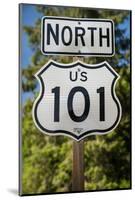 U S 101 Sign California-Steve Gadomski-Mounted Photographic Print
