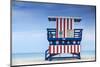 U.S.A, Miami, Miami Beach, South Beach, Life Guard Beach Hut-Jane Sweeney-Mounted Premium Photographic Print