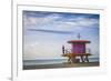 U.S.A, Miami, Miami Beach, South Beach, Life Guard Beach Hut-Jane Sweeney-Framed Photographic Print