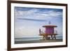 U.S.A, Miami, Miami Beach, South Beach, Life Guard Beach Hut-Jane Sweeney-Framed Photographic Print