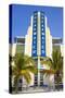 U.S.A, Miami, Miami Beach, South Beach, Ocean Drive, Breakwater Hotel-Jane Sweeney-Stretched Canvas