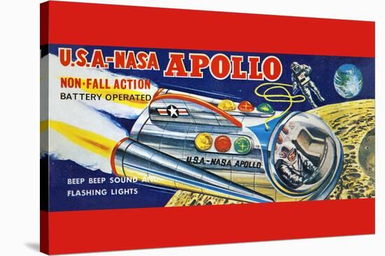 U.S.A. - Nasa Apollo-null-Stretched Canvas