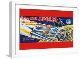 U.S.A. - Nasa Apollo-null-Framed Art Print