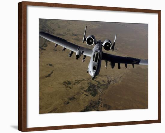 U.S. Air Force A-10 Thunderbolt-Stocktrek Images-Framed Photographic Print