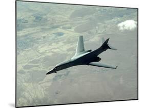 U.S. Air Force B-1B Lancer on a Combat Patrol over Afghanistan-Stocktrek Images-Mounted Photographic Print