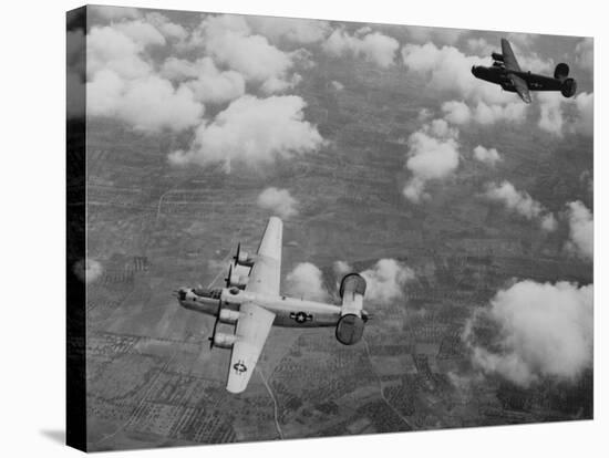 U.S. Air Force Consolidated B-24 Liberators-null-Stretched Canvas