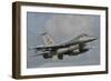 U.S. Air Force F-16 Fighting Falcon Flying over Brazil-Stocktrek Images-Framed Photographic Print