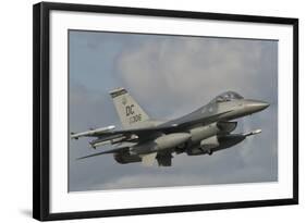 U.S. Air Force F-16 Fighting Falcon Flying over Brazil-Stocktrek Images-Framed Photographic Print