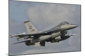 U.S. Air Force F-16 Fighting Falcon Flying over Brazil-Stocktrek Images-Mounted Photographic Print