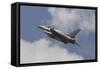 U.S. Air Force F-16C Taking Off-Stocktrek Images-Framed Stretched Canvas