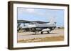 U.S. Air Force F-16C Taxiing at Natal Air Force Base, Brazil-Stocktrek Images-Framed Photographic Print