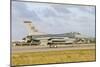 U.S. Air Force F-16C Taxiing at Natal Air Force Base, Brazil-Stocktrek Images-Mounted Photographic Print