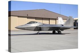 U.S. Air Force F-22A Raptor Taxiing at Holloman Air Force Base-Stocktrek Images-Stretched Canvas