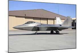 U.S. Air Force F-22A Raptor Taxiing at Holloman Air Force Base-Stocktrek Images-Mounted Photographic Print