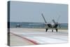 U.S. Air Force F-22A Raptor Taxiing at Langley Air Force Base, Virginia-Stocktrek Images-Stretched Canvas