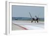 U.S. Air Force F-22A Raptor Taxiing at Langley Air Force Base, Virginia-Stocktrek Images-Framed Photographic Print