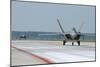 U.S. Air Force F-22A Raptor Taxiing at Langley Air Force Base, Virginia-Stocktrek Images-Mounted Photographic Print