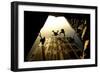 U.S. Air Force Pararescuemen Jump from an Hc-130 Aircraft Off the Coast of Djibouti-Stocktrek Images-Framed Photographic Print