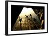 U.S. Air Force Pararescuemen Jump from an Hc-130 Aircraft Off the Coast of Djibouti-Stocktrek Images-Framed Photographic Print