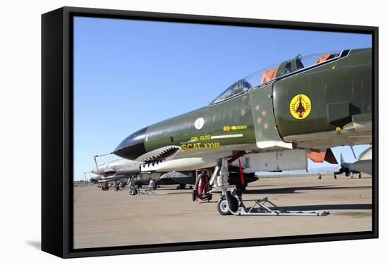 U.S. Air Force Qf-4 Phantom Ii-Stocktrek Images-Framed Stretched Canvas