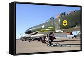 U.S. Air Force Qf-4 Phantom Ii-Stocktrek Images-Framed Stretched Canvas