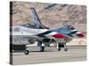 U.S. Air Force Thunderbirds on the Ramp at Nellis Air Force Base, Nevada-Stocktrek Images-Stretched Canvas