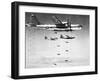 U.S. Airforce B-29 Superfortresses Drop Bombs on North Korea, 1951-null-Framed Photographic Print