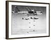 U.S. Airforce B-29 Superfortresses Drop Bombs on North Korea, 1951-null-Framed Photographic Print