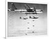 U.S. Airforce B-29 Superfortresses Drop Bombs on North Korea, 1951-null-Framed Photographic Print