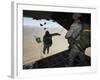 U.S. Airmen Jump from a C-130 Hercules Aircraft Over Nevada-Stocktrek Images-Framed Photographic Print