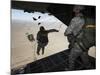 U.S. Airmen Jump from a C-130 Hercules Aircraft Over Nevada-Stocktrek Images-Mounted Photographic Print