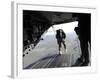 U.S. Airmen Jump from a CH-47 Chinook Over Nevada-Stocktrek Images-Framed Photographic Print