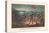 U.S. Army, Artillery Retreat from Long Island, 1776-Arthur Wagner-Stretched Canvas