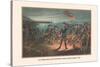 U.S. Army, Artillery Retreat from Long Island, 1776-Arthur Wagner-Stretched Canvas