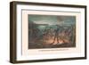 U.S. Army, Artillery Retreat from Long Island, 1776-Arthur Wagner-Framed Art Print