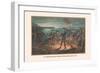 U.S. Army, Artillery Retreat from Long Island, 1776-Arthur Wagner-Framed Art Print