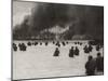 U.S. Army Assault Wave on Yellow Beach Two-null-Mounted Photo