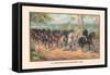 U.S. Army Cavalry Field Equipment, 1899-Arthur Wagner-Framed Stretched Canvas