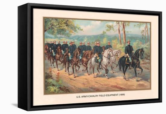 U.S. Army Cavalry Field Equipment, 1899-Arthur Wagner-Framed Stretched Canvas