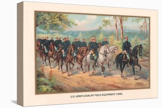 U.S. Army Cavalry Field Equipment, 1899-Arthur Wagner-Stretched Canvas