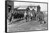 U.S. Army, Company F, 44th Infantry, Boxing, Camp Lewis, 1918-Marvin Boland-Framed Stretched Canvas