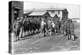 U.S. Army, Company F, 44th Infantry, Boxing, Camp Lewis, 1918-Marvin Boland-Stretched Canvas