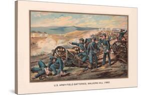 U.S. Army, Field Batteries, Malvern Hill, 1862-Arthur Wagner-Stretched Canvas