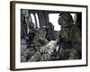 U.S. Army Flight Medics Aid a Simulated Casulaty in a UH-60 Black Hawk-Stocktrek Images-Framed Photographic Print