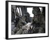 U.S. Army Flight Medics Aid a Simulated Casulaty in a UH-60 Black Hawk-Stocktrek Images-Framed Photographic Print