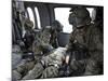 U.S. Army Flight Medics Aid a Simulated Casulaty in a UH-60 Black Hawk-Stocktrek Images-Mounted Photographic Print