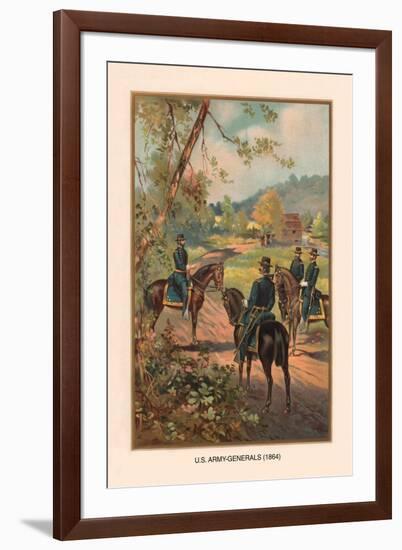 U.S. Army Generals, 1864-Arthur Wagner-Framed Art Print